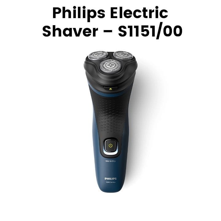 Philips Electric Shaver – Black | S1151/00