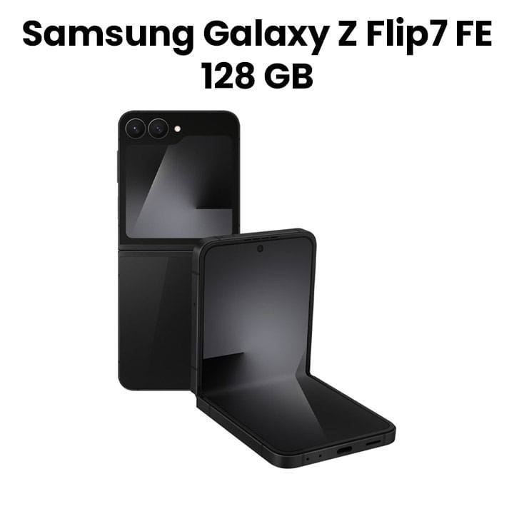 Samsung Galaxy Z Flip7 FE 5G 128GB Smartphone - Black