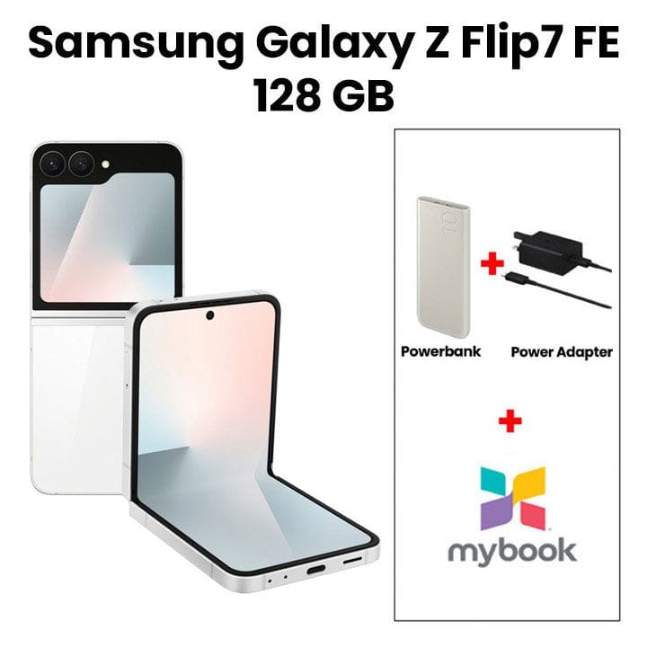 سامسونج هاتف ذكي Z فليب7 FE 5G 128GB | أبيض