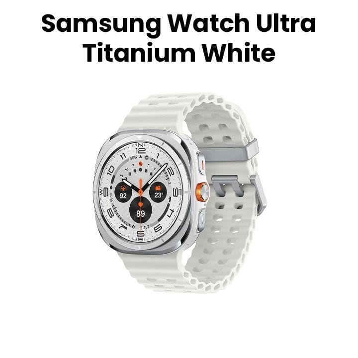 Samsung Watch Ultra 2025 | Titanium White | SML705FAW1XSG