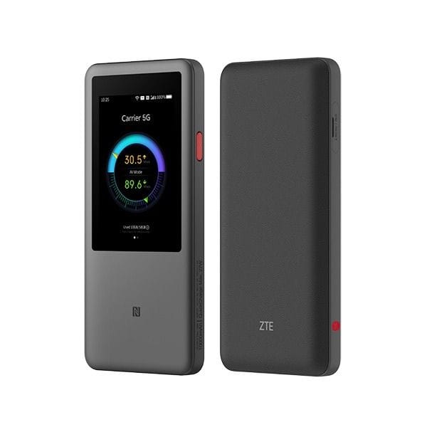 ZTE 5G MU5250 U60 Pro Mobile Hotspot Device – Black | MU5250 U60 Pro