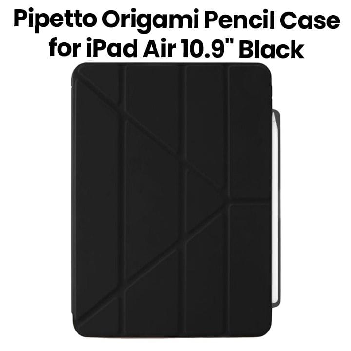Pipetto Origami #3 Pencil Case for iPad Air 10.9" | Black | P048-49-Q