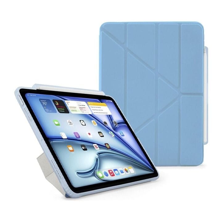 Pipetto Origami #3 Pencil Case for iPad Air 13" | Light Blue | P053-54-AE
