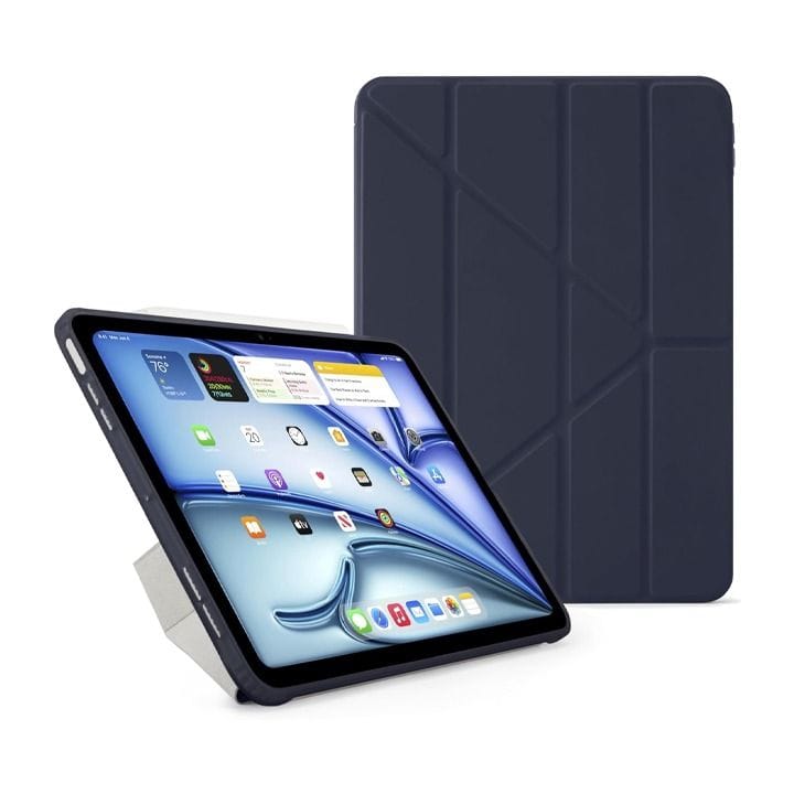 Pipetto Origami #1 Original Case for iPad Pro 13" (2024) | Dark Blue | P052-113-AG