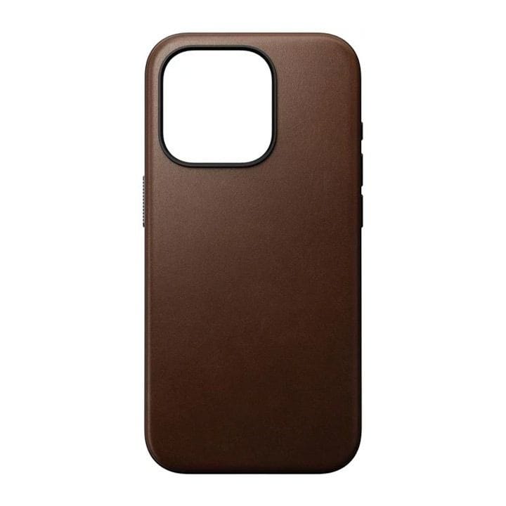 Nomad Modern Leather Case for iPhone 15 Pro | Brown | Nomad Leather | NM01614685