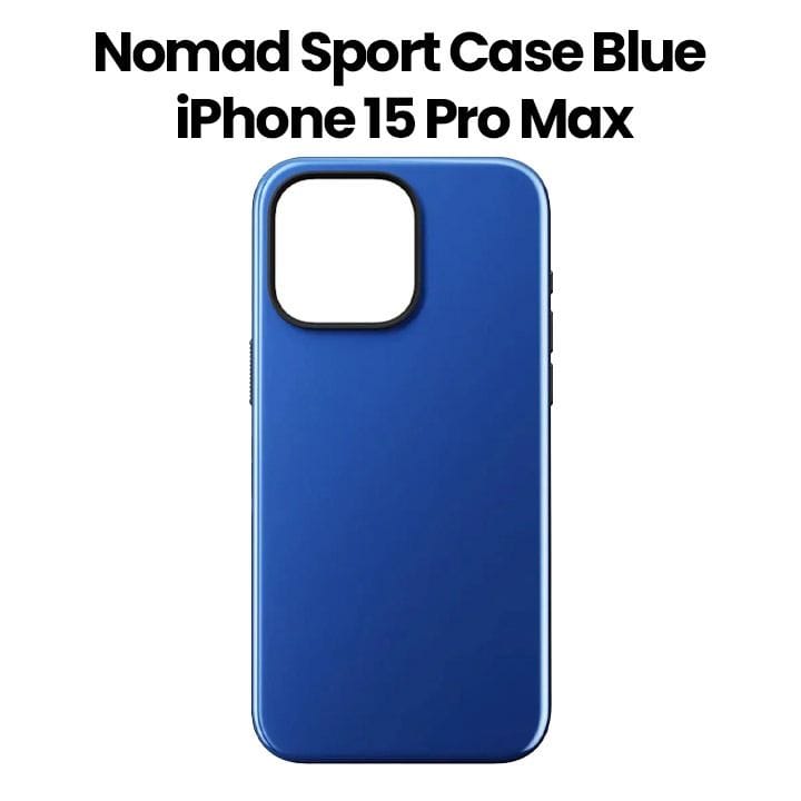 Nomad Sport Case for iPhone 15 Pro Max | Blue | NM01657385
