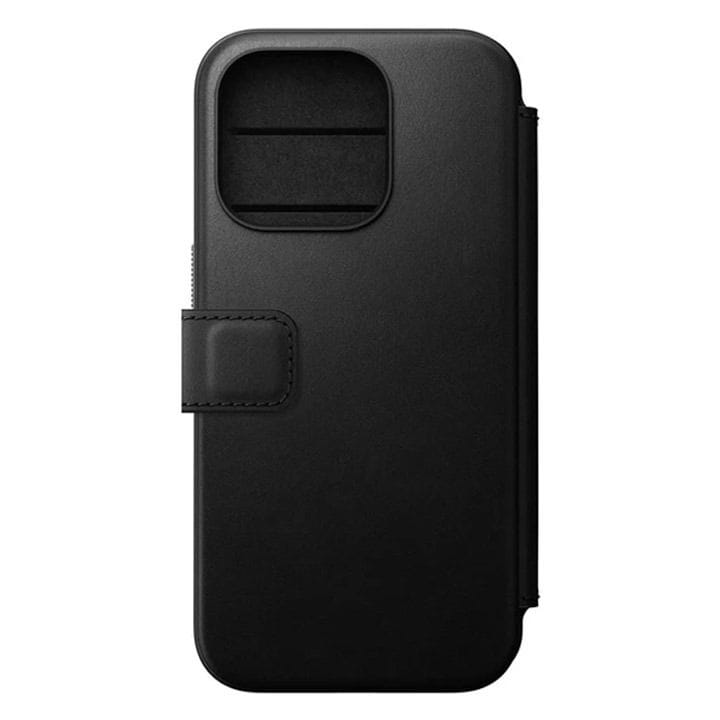 Nomad Modern Leather Folio for iPhone 15 Pro | Black | Nomad Leather | NM01627685