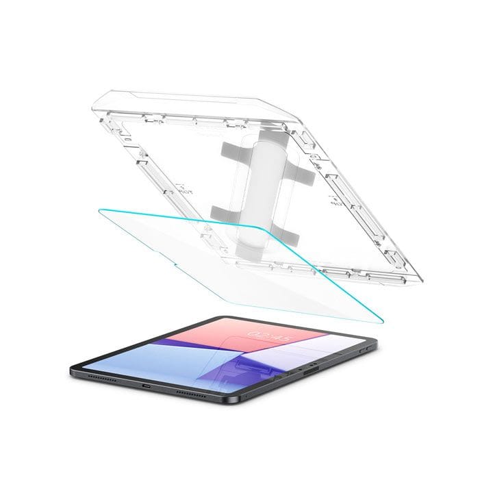 سبيجن لاصق حماية زجاجي للآيباد إير 11 إنش بمعالج M2 صلابة 9H | شفاف