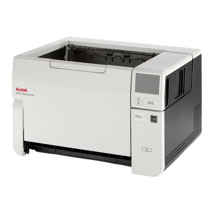 Kodak Max Scanner | S3120 | 500 Sheets, 240 IPM Duplex Scan Speed, USB-B/USB-A/Ethernet | White