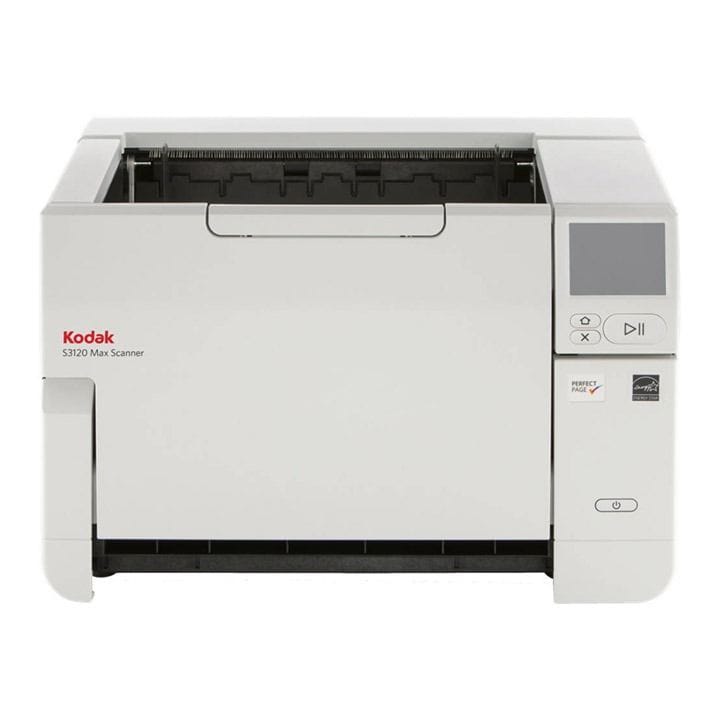 Kodak Max Scanner | S3120 | 500 Sheets, 240 IPM Duplex Scan Speed, USB-B/USB-A/Ethernet | White