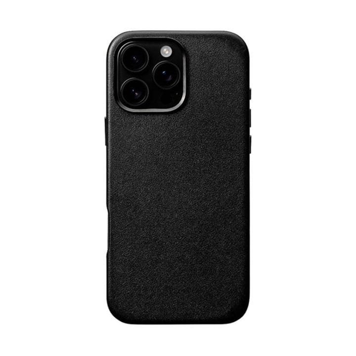 غطاء حماية جلدي من هوكو لهاتف آيفون ١٦ برو ماكس اللون الأسود DG29