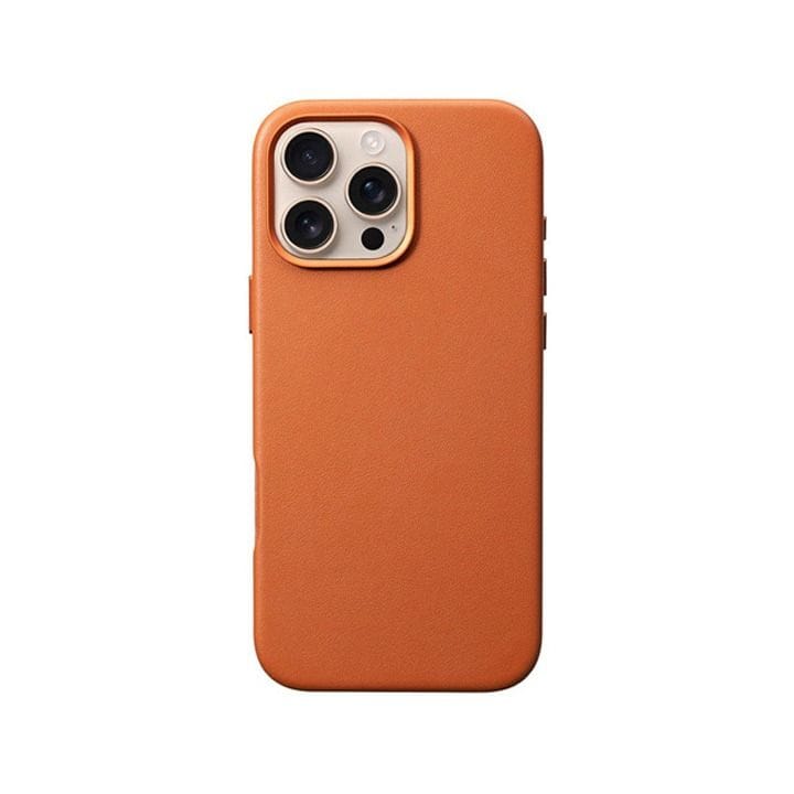 Hoco Leather Protective Case for iPhone 16 Pro Max | Brown | DG29