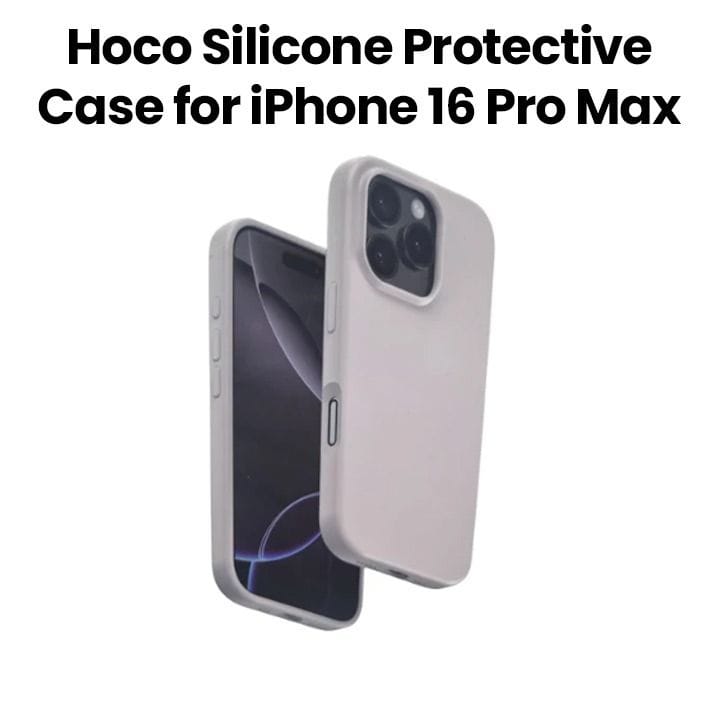 غطاء حماية سيليكون من هوكو لهاتف آيفون ١٦ برو ماكس اللون الوردي DG30