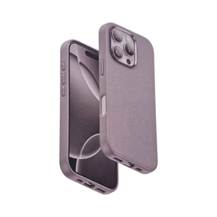 XUNDD Mag Leather Case for iPhone 16 Pro | Grey | XDD-0027