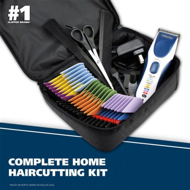 Wahl Pro Hair Clipper Cordless Rechargeable 100-240V | Blue | 9649-1627