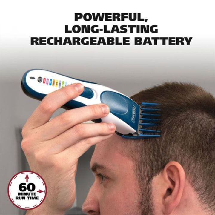 Wahl Pro Hair Clipper Cordless Rechargeable 100-240V | Blue | 9649-1627
