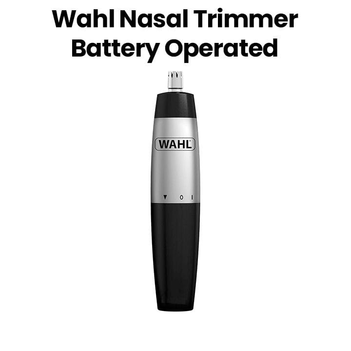 Wahl Nasal Trimmer Battery Operated | Silver | 5642-135