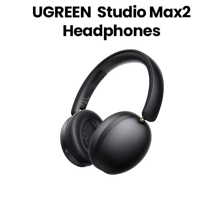 UGREEN Hi-Res HiTune Studio Max2 ANC Wireless Over-Ear Headphones | Black | UG-HS-BT-HP205-BLK