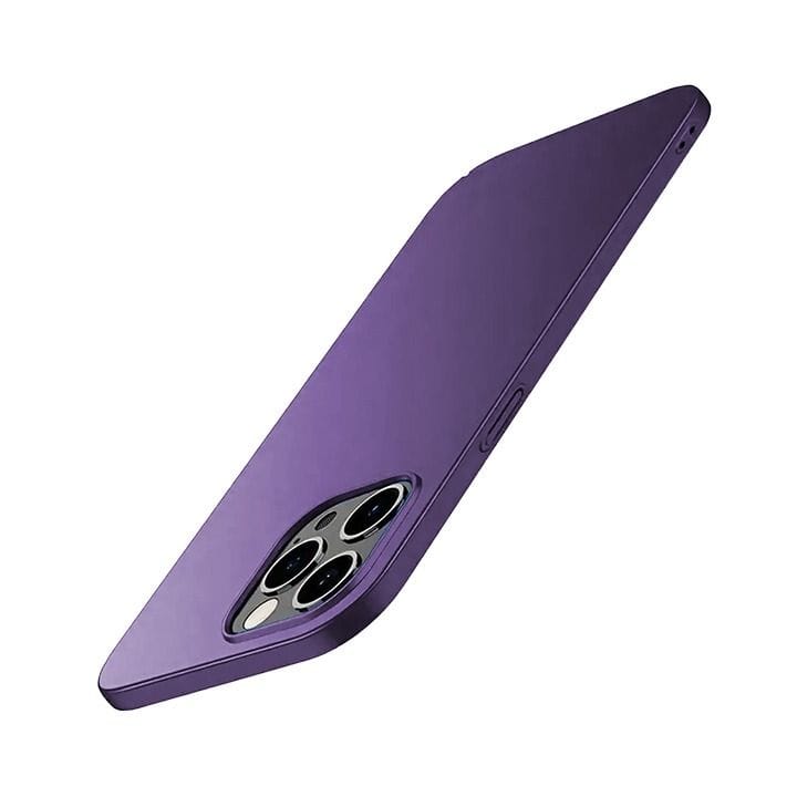 iPhone 16 Pro Max Ultra-Thin PC Matte Case – Purple