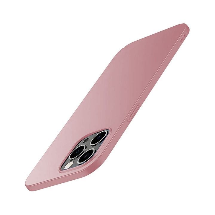 iPhone 16 Pro Max Ultra-Thin PC Matte Case – Pink
