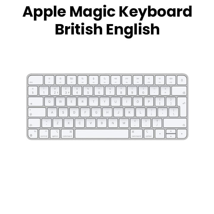 Apple Magic Keyboard with Numeric Keypad - British English - White | MK2A3B/A