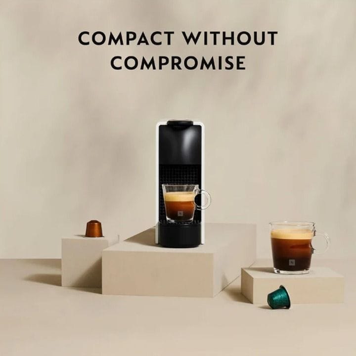 Nespresso Mini Essenza Coffee Machine & Aeroccino 3 Bundle – Black | GNN133MCL00173