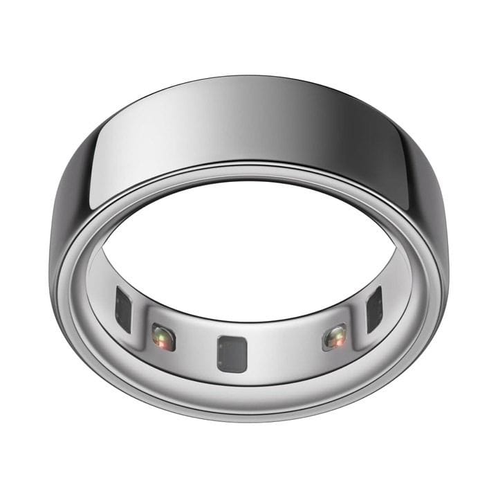 Oura Ring 4 Smart Ring Health & Activity Tracker Size 8 | Silver | JZ90-54217-08