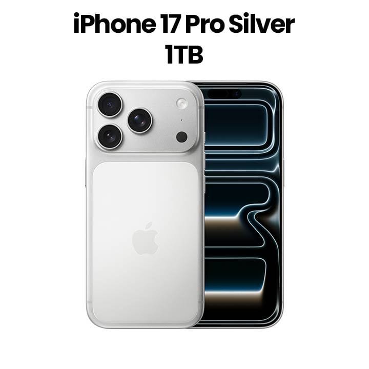 Apple iPhone 17 Pro 1TB Smartphone | Silver | MG8D4AH/A