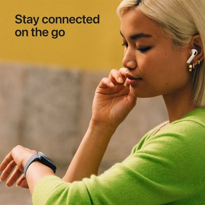 ساعة آبل SE 3 GPS مقاس 40 مم علبة ألمنيوم منتصف الليل مع سوار رياضي منتصف الليل M/L | MEHC4AF/A