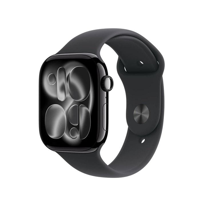 Apple Watch Series 11 GPS 42mm Jet Black Aluminium Case with Black Sport Band S/M | MEQT4AF/A