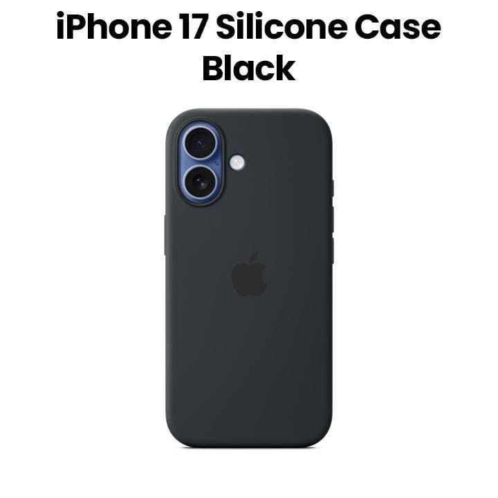 Apple iPhone 17 Silicone Case with MagSafe | Black | MGF14ZM/A