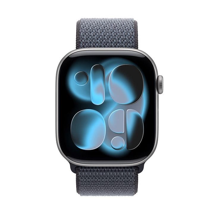 Apple Sport Loop 46mm, Lightweight And Breathable Design, Secure Fit Mechanism, Sustainable Materials - Anchor Blue - MFFH4ZM/A