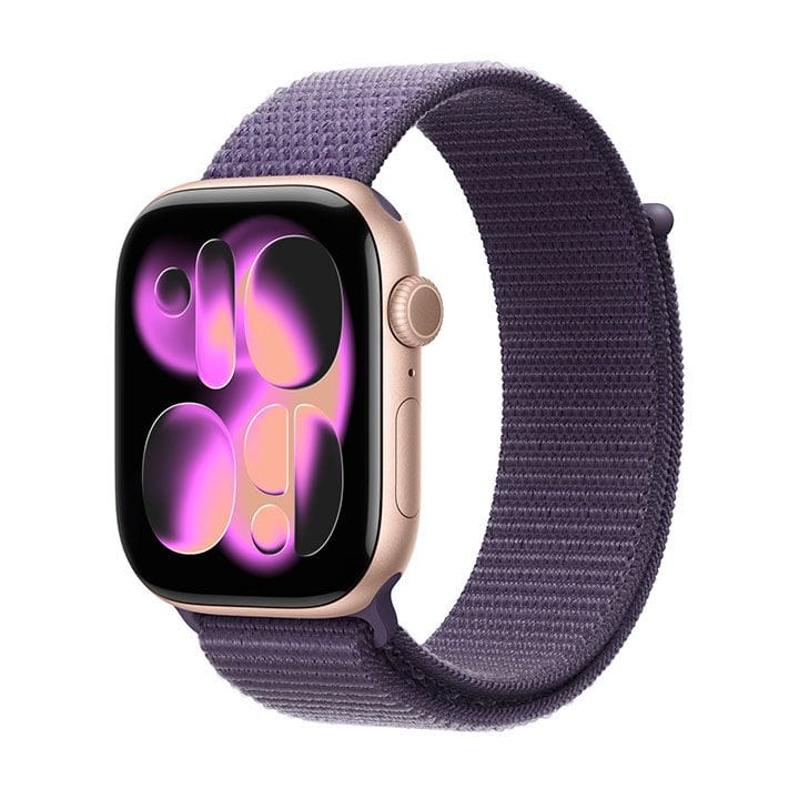 Apple Sport Loop 46mm, Lightweight And Breathable Design, Secure Fit Mechanism, Sustainable Materials - Purple Fog - MFFK4ZM/A