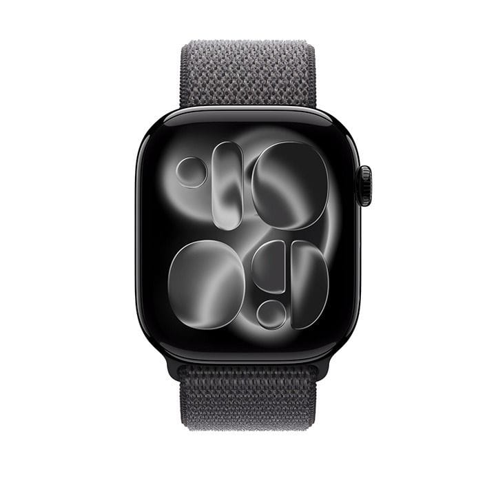 Apple Sport Loop 46mm, Lightweight And Breathable Design, Secure Fit Mechanism, Sustainable Materials - Dark Gray - MFFM4ZM/A