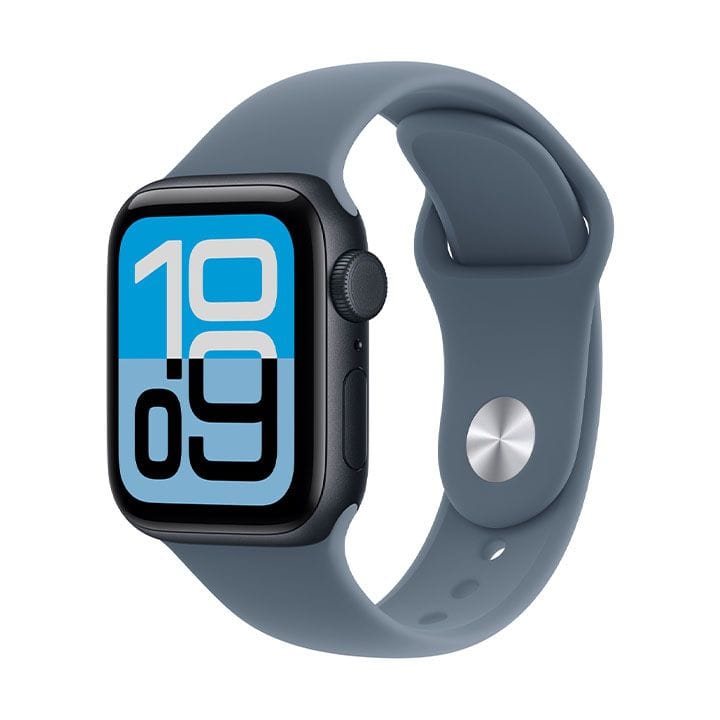 Apple Sport Band 40mm M/L, Soft And Comfortable Feel, Lightweight Design, Sweat And Water Resistant - Anchor Blue - MFFW4ZM/A