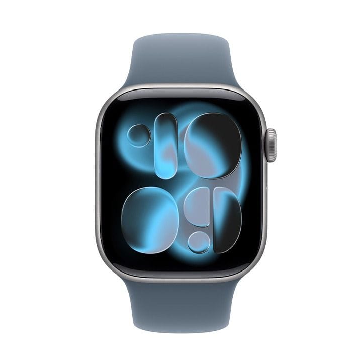 Apple Sport Band M/L 42mm, Lightweight Design, Innovative Pin-And-Tuck Closure, Sweat And Water Resistant - Anchor Blue - MFGF4ZM/A