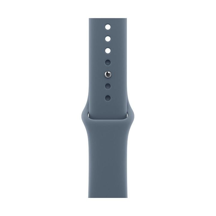 Apple Sport Band M/L 46mm, Lightweight, Sweat And Water Resistant Design, Pin And Tuck Closure - Anchor Blue - MFGY4ZM/A