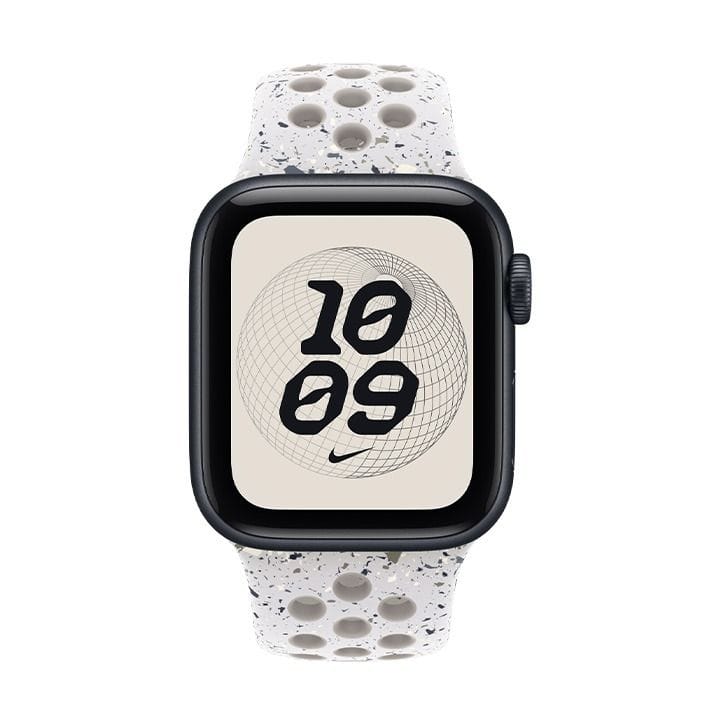 Apple Nike Sport Band S/M 40mm, Long Lasting Performance, Smooth Finish Designed, Comfortable Fit, Easy To Install - Veiled Gray - MGA04ZM/A