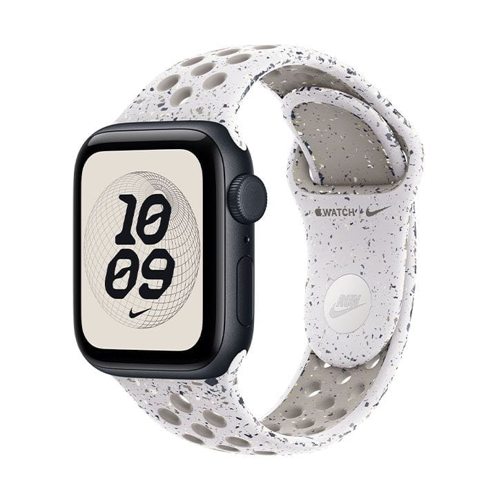 Apple Nike Sport Band S/M 40mm, Long Lasting Performance, Smooth Finish Designed, Comfortable Fit, Easy To Install - Veiled Gray - MGA04ZM/A