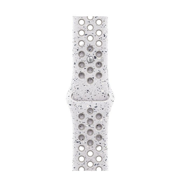 Apple Nike Sport Band S/M 40mm, Long Lasting Performance, Smooth Finish Designed, Comfortable Fit, Easy To Install - Veiled Gray - MGA04ZM/A