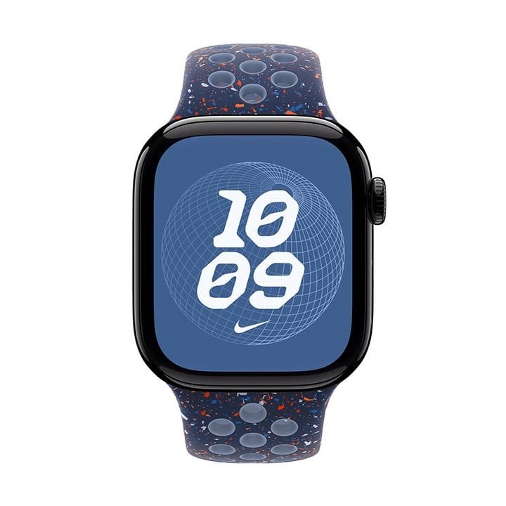 Apple Nike Sport Band M/L 42mm, Lightweight And Comfortable Fit, Breathable Design, High-Performance Material - Blue Ribbon - MGAX4ZM/A