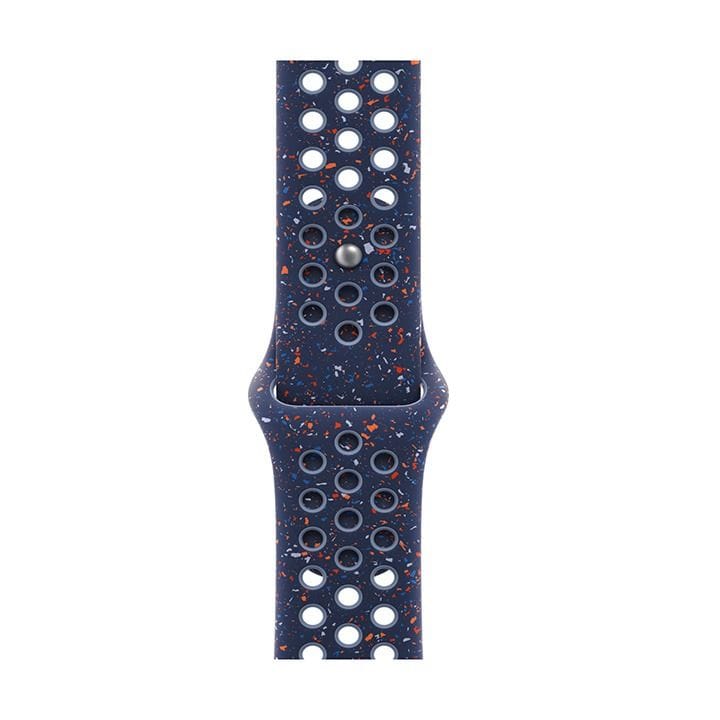 Apple Nike Sport Band S/M 46mm, Pin-And-Tuck Closure, Durable And Lightweight Design - Blue Ribbon - MGC94ZM/A