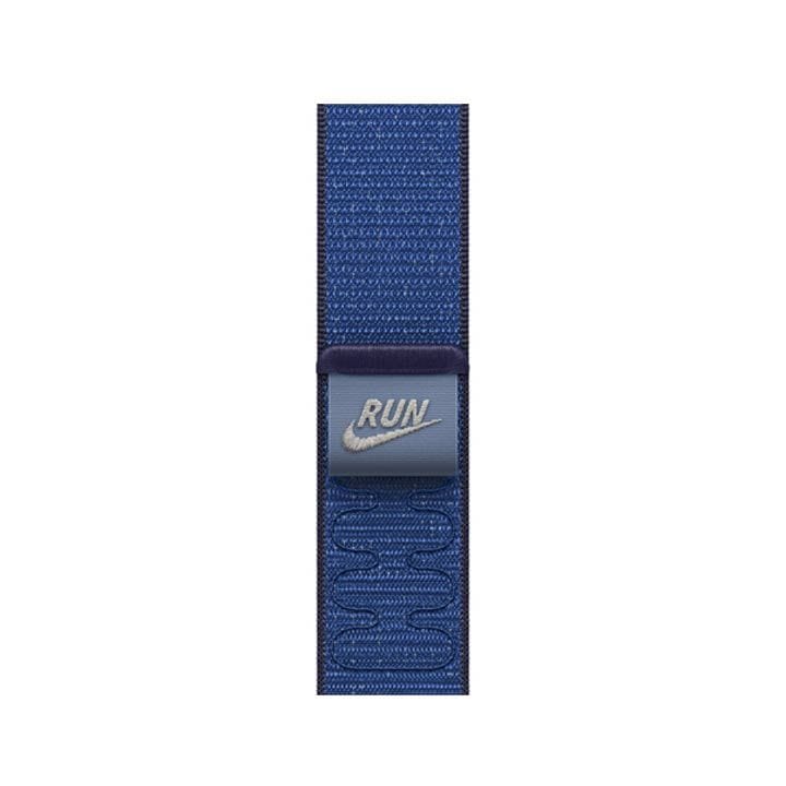 Apple Nike Sport Loop 46mm, Hook‑And‑Loop Closure, Durable And Lightweight Design - Blue Ribbon - MGD64ZM/A