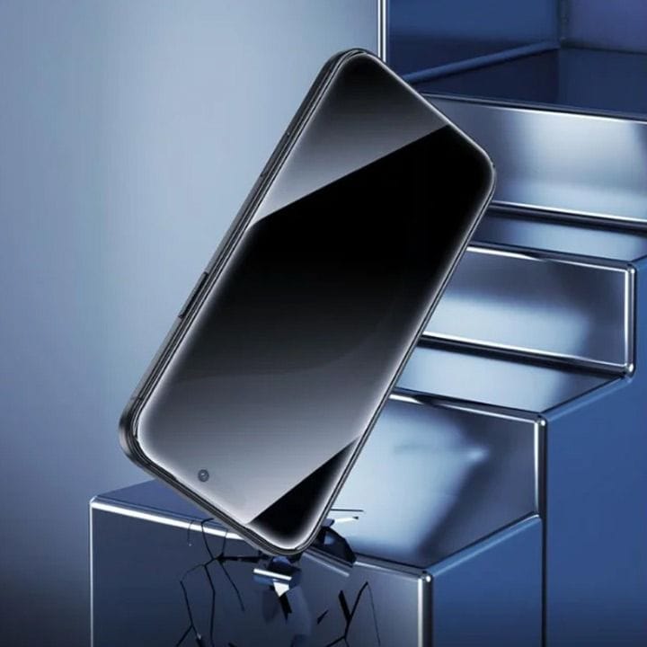 HOCO Signal Frosted Anti-Spy Film for iPhone 17 Pro Max – Black | DG6