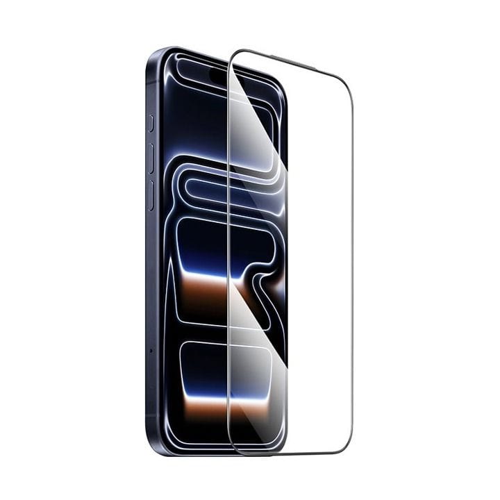 HOCO 3D Full Screen HD Tempered Glass for iPhone 17 Pro Max – Transparent | DG35