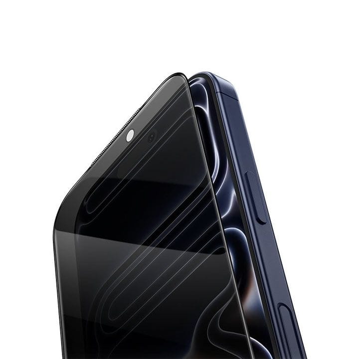 HOCO 3D Full Screen 180° Anti-Spy Tempered Glass for iPhone 17 Pro – Black | DG36