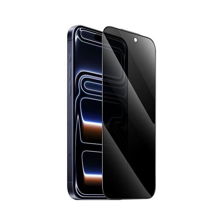 HOCO 3D Full Screen 180° Anti-Spy Tempered Glass for iPhone 17 Pro Max – Black | DG36