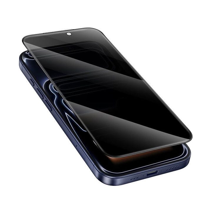 HOCO 3D Full Screen 180° Anti-Spy Tempered Glass for iPhone 17 Pro Max – Black | DG36