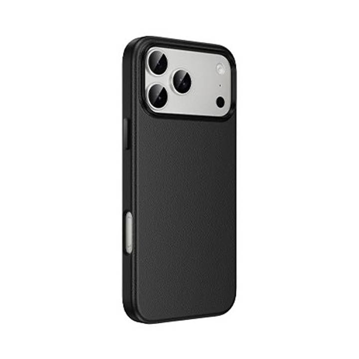 HOCO Leather Protective Case for iPhone 17 Pro – Black | DG29