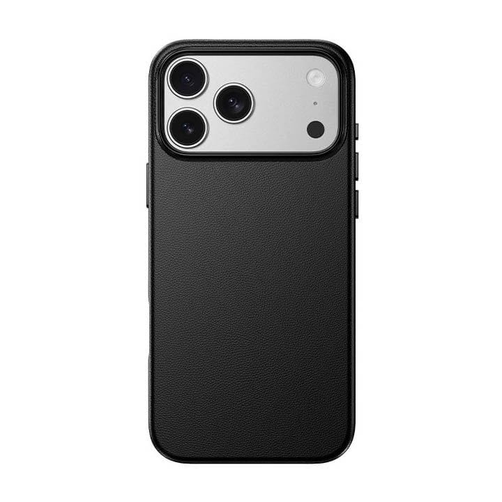 HOCO Leather Protective Case for iPhone 17 Pro – Black | DG29